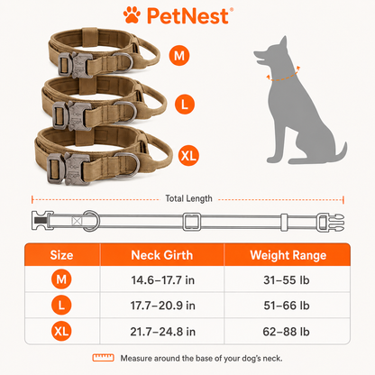 PetNest™  K9 Tactical Dog Collar